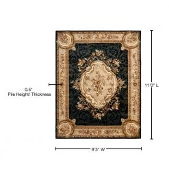 Empire Assorted 9 ft. x 12 ft. Border Medallion Area Rug by SAFAVIEH 12 Empire Assorted 9 ft. x 12 ft. Border Medallion Area Rug by SAFAVIEH -SAFAVIEH Shop assorted safavieh area rugs em414b 9 76 1000
