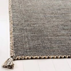 Montauk Beige/Black 8 ft. x 10 ft. Border Area Rug by SAFAVIEH -SAFAVIEH Shop beige black safavieh area rugs mtk150b 8 1d 1000