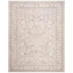 Reflection Beige/Cream 8 ft. x 10 ft. Border Distressed Area Rug by SAFAVIEH