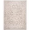 Reflection Beige/Cream 8 ft. x 10 ft. Distressed Floral Area Rug by SAFAVIEH