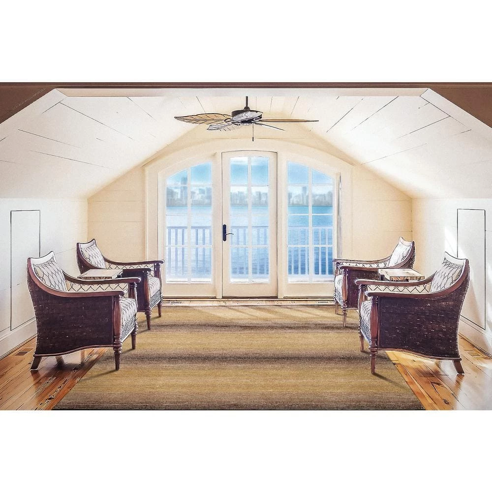 Shawl Beige/Gold 8 ft. x 10 ft. Ombre Area Rug by Dynamic Rugs 2 Shawl Beige/Gold 8 ft. x 10 ft. Ombre Area Rug by Dynamic Rugs - Image 2