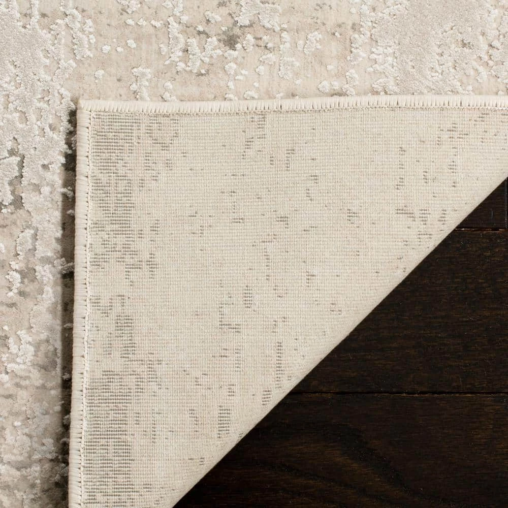 Princeton Beige/Gray 9 ft. x 12 ft. Solid Area Rug by SAFAVIEH 5 Princeton Beige/Gray 9 ft. x 12 ft. Solid Area Rug by SAFAVIEH - Image 5