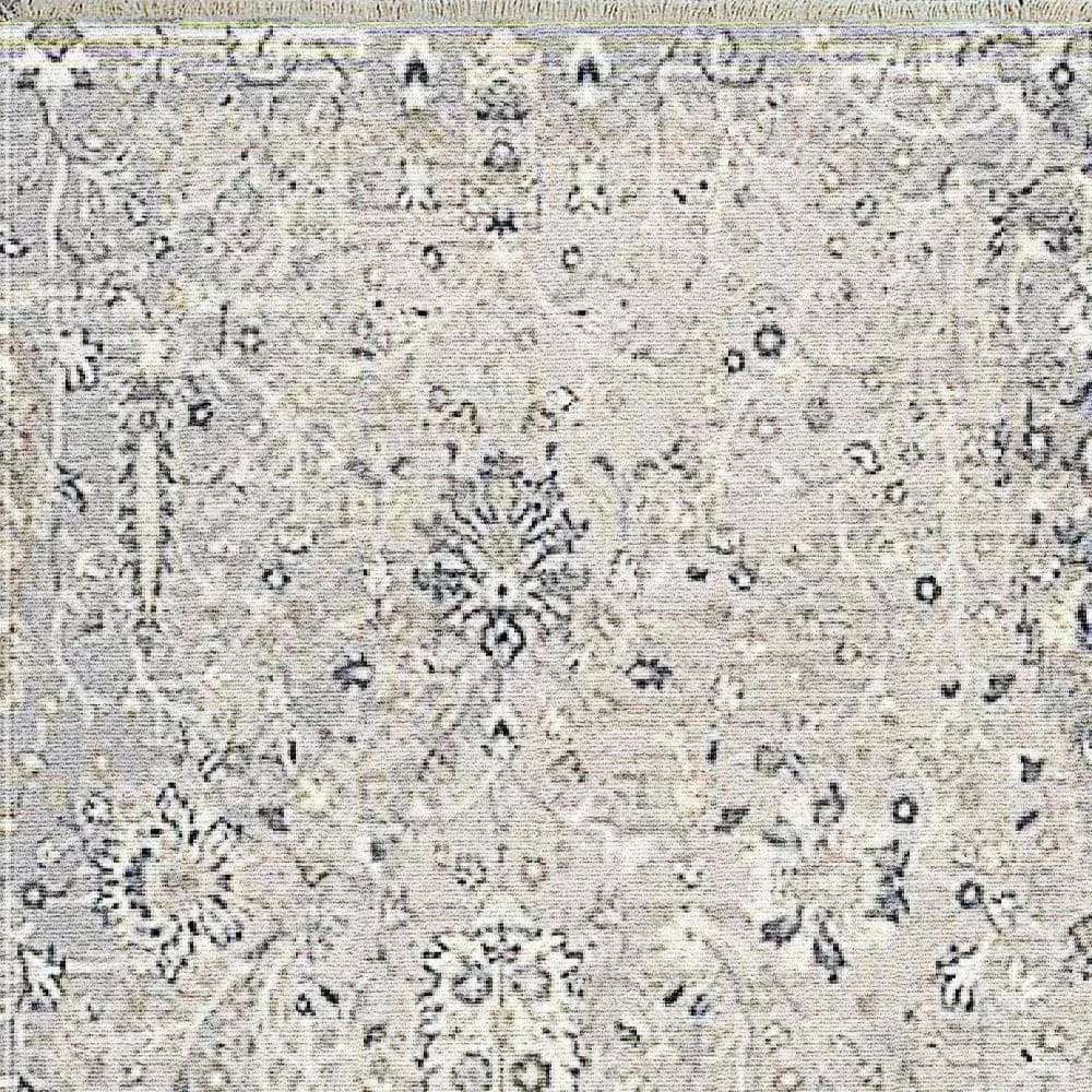 Opulus Beige/Grey/Gold 7 ft. 10 in. x 10 ft. 10 in. Floral Area Rug by Dynamic Rugs 3 Opulus Beige/Grey/Gold 7 ft. 10 in. x 10 ft. 10 in. Floral Area Rug by Dynamic Rugs - Image 3