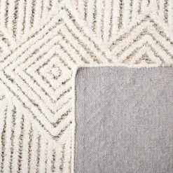 Metro Beige/Ivory 8 ft. x 10 ft. Diamond Striped Area Rug by SAFAVIEH 15 Metro Beige/Ivory 8 ft. x 10 ft. Diamond Striped Area Rug by SAFAVIEH -SAFAVIEH Shop beige ivory safavieh area rugs met401a 8 44 1000