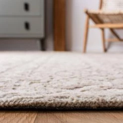 Abstract Beige/Light Brown 9 ft. x 12 ft. Floral Area Rug by SAFAVIEH 15 Abstract Beige/Light Brown 9 ft. x 12 ft. Floral Area Rug by SAFAVIEH -SAFAVIEH Shop beige light brown safavieh area rugs abt961b 9 4f 1000