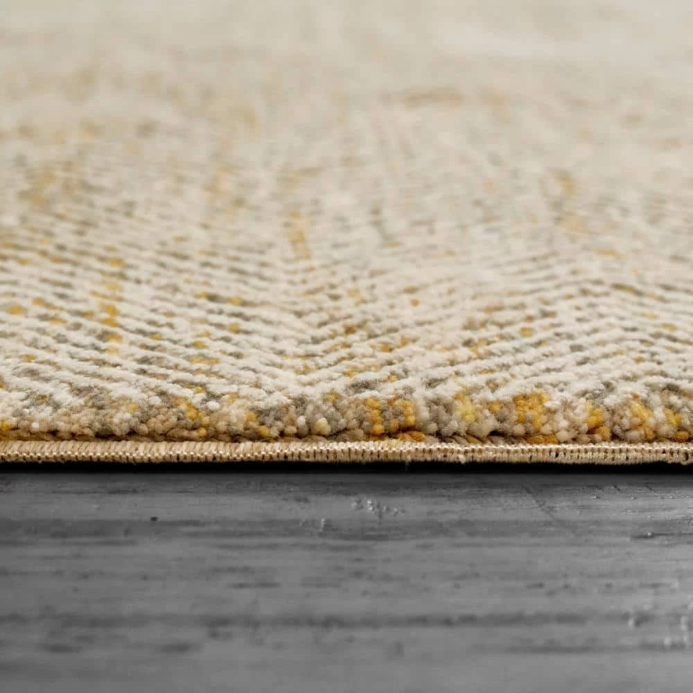 Opulus Beige/Multi 2 ft. 3 in. x 7 ft. 7 in. Chevron Area Rug by Dynamic Rugs 4 Opulus Beige/Multi 2 ft. 3 in. x 7 ft. 7 in. Chevron Area Rug by Dynamic Rugs - Image 4