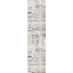 Opulus Beige/Multi 2 ft. 3 in. x 7 ft. 7 in. Abstract Area Rug by Dynamic Rugs