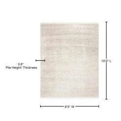 Casablanca Beige 8 ft. x 10 ft. Solid Area Rug by SAFAVIEH -SAFAVIEH Shop beige safavieh area rugs csb529b 8 76 1000