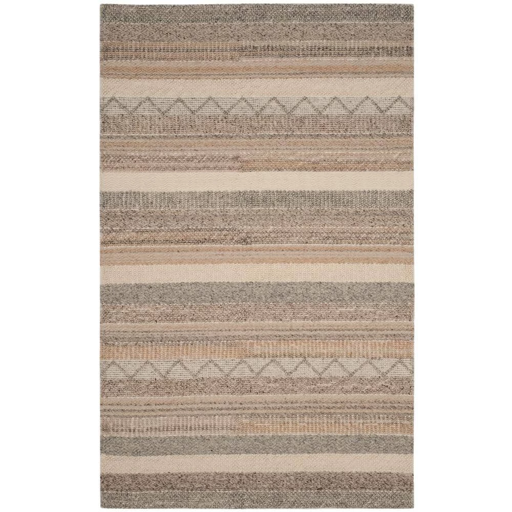 Natura Beige 6 ft. x 9 ft. Striped Gradient Area Rug by SAFAVIEH 1 Natura Beige 6 ft. x 9 ft. Striped Gradient Area Rug by SAFAVIEH
