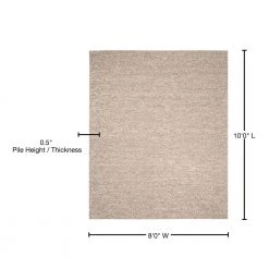 Natura Beige 8 ft. x 10 ft. Gradient Area Rug by SAFAVIEH -SAFAVIEH Shop beige safavieh area rugs nat620b 8 76 1000