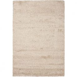 California Shag Beige 8 ft. x 10 ft. Solid Area Rug by SAFAVIEH