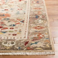 Kashan Beige/Taupe 9 ft. x 12 ft. Border Area Rug by SAFAVIEH -SAFAVIEH Shop beige taupe safavieh area rugs ksn303k 9 1d 1000