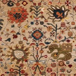 Kashan Beige/Taupe 9 ft. x 12 ft. Border Area Rug by SAFAVIEH -SAFAVIEH Shop beige taupe safavieh area rugs ksn303k 9 4f 1000