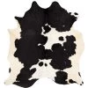 Cow Hide Black/White 5 ft. x 7 ft. Animal Print Area Rug by SAFAVIEH