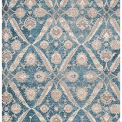 Sofia Blue/Beige 9 ft. x 12 ft. Border Area Rug by SAFAVIEH 13 Sofia Blue/Beige 9 ft. x 12 ft. Border Area Rug by SAFAVIEH -SAFAVIEH Shop blue beige safavieh area rugs sof378c 9 fa 1000