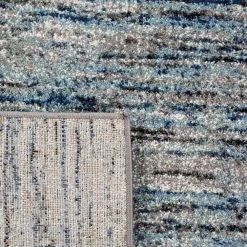 Galaxy Blue/Gray 8 ft. x 10 ft. Striped Abstract Area Rug by SAFAVIEH -SAFAVIEH Shop blue gray safavieh area rugs gal113m 8 1d 1000