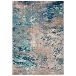 Madison Blue/Gray 8 ft. x 10 ft. Geometric Area Rug by SAFAVIEH