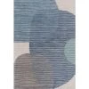 Eccentric Blue/Grey/Ivory 8 ft. x 10 ft. Geometric Area Rug by Dynamic Rugs