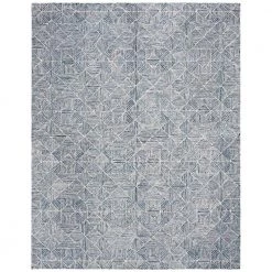 Abstract Blue 8 ft. x 10 ft. Geometric Area Rug by SAFAVIEH