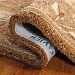 Anatolia Brown/Green 8 ft. x 10 ft. Border Area Rug by SAFAVIEH -SAFAVIEH Shop brown green safavieh area rugs an512f 8 1f 1000