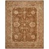 Anatolia Brown/Green 8 ft. x 10 ft. Border Area Rug by SAFAVIEH