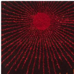 Soho Brown/Multi Wool 9 ft. x 12 ft. Floral Area Rug by SAFAVIEH -SAFAVIEH Shop brown multi safavieh area rugs soh712b 912 1d 1000