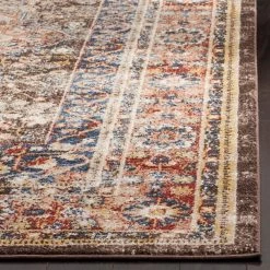 Bijar Brown/Rust 9 ft. x 12 ft. Border Distressed Medallion Area Rug by SAFAVIEH -SAFAVIEH Shop brown rust safavieh area rugs bij652d 9 1f 1000