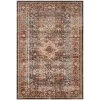 Bijar Brown/Rust 9 ft. x 12 ft. Border Distressed Medallion Area Rug by SAFAVIEH