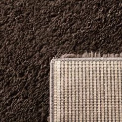 Augustine Brown 8 ft. x 10 ft. Solid Area Rug by SAFAVIEH -SAFAVIEH Shop brown safavieh area rugs aug900t 8 44 1000