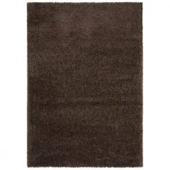 Augustine Brown 8 ft. x 10 ft. Solid Area Rug by SAFAVIEH