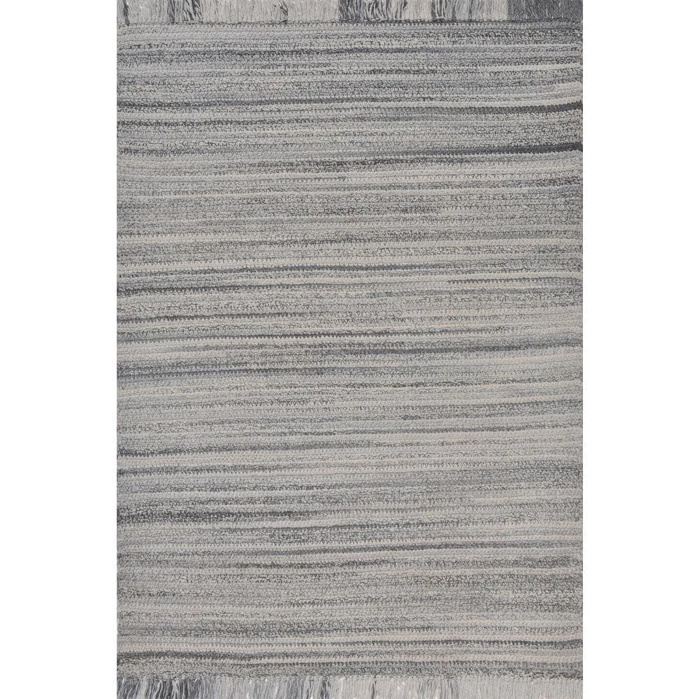 Izzy Charcoal 5 ft. x 8 ft. Solid Color Area Rug by Dynamic Rugs 1 Izzy Charcoal 5 ft. x 8 ft. Solid Color Area Rug by Dynamic Rugs