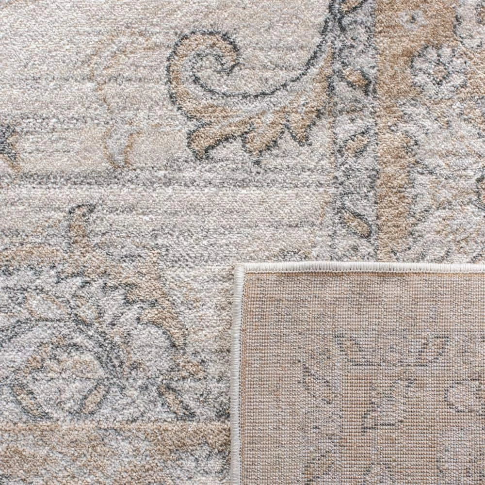 Isabella Cream/Beige 8 ft. x 10 ft. Speckled Floral Border Area Rug by SAFAVIEH 8 Isabella Cream/Beige 8 ft. x 10 ft. Speckled Floral Border Area Rug by SAFAVIEH - Image 8