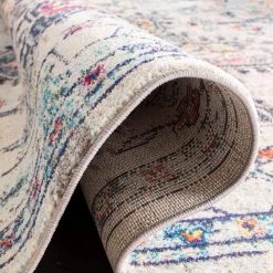 Madison Cream/Blue 9 ft. x 12 ft. Distressed Border Area Rug by SAFAVIEH -SAFAVIEH Shop cream blue safavieh area rugs mad473b 9 1f 1000