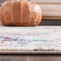 Madison Cream/Blue 9 ft. x 12 ft. Distressed Border Area Rug by SAFAVIEH -SAFAVIEH Shop cream blue safavieh area rugs mad473b 9 4f 1000