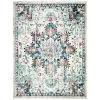 Madison Cream/Blue 9 ft. x 12 ft. Distressed Border Area Rug by SAFAVIEH