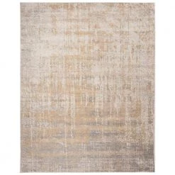 Adirondack Cream/Gold 8 ft. x 10 ft. Abstract Area Rug by SAFAVIEH