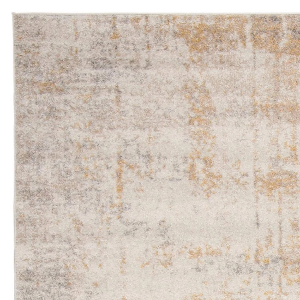 Adirondack Cream/Gold 8 ft. x 10 ft. Abstract Area Rug by SAFAVIEH 7 Adirondack Cream/Gold 8 ft. x 10 ft. Abstract Area Rug by SAFAVIEH - Image 7