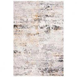 Amalfi Cream/Gold 9 ft. x 12 ft. Abstract Area Rug by SAFAVIEH