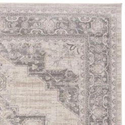 Brentwood Cream/Gray 9 ft. x 12 ft. Floral Medallion Border Area Rug by SAFAVIEH 15 Brentwood Cream/Gray 9 ft. x 12 ft. Floral Medallion Border Area Rug by SAFAVIEH -SAFAVIEH Shop cream gray safavieh area rugs bnt865b 9 77 1000