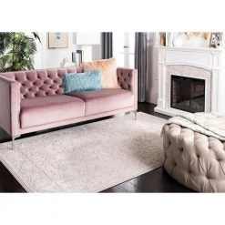 Reflection Cream/Ivory 8 ft. x 10 ft. Border Floral Area Rug by SAFAVIEH 17 Reflection Cream/Ivory 8 ft. x 10 ft. Border Floral Area Rug by SAFAVIEH -SAFAVIEH Shop cream ivory safavieh area rugs rft665d 8 31 1000