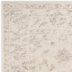 Carnegie Cream/Light Gray 9 ft. x 12 ft. Distressed Border Area Rug by SAFAVIEH 13 Carnegie Cream/Light Gray 9 ft. x 12 ft. Distressed Border Area Rug by SAFAVIEH -SAFAVIEH Shop cream light gray safavieh area rugs cng621c 9 c3 1000