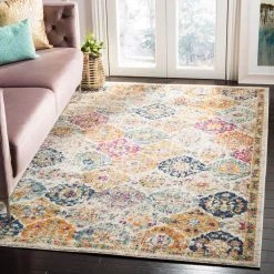 Madison Cream/Multi 9 ft. x 12 ft. Border Area Rug by SAFAVIEH -SAFAVIEH Shop cream multi safavieh area rugs mad611b 9 44 1000