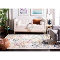 Madison Cream/Multi 9 ft. x 12 ft. Border Area Rug by SAFAVIEH -SAFAVIEH Shop cream multi safavieh area rugs mad611b 9 c3 1000