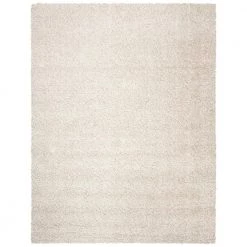 Royal Shag Cream 8 ft. x 10 ft. Gradient Solid Area Rug by SAFAVIEH