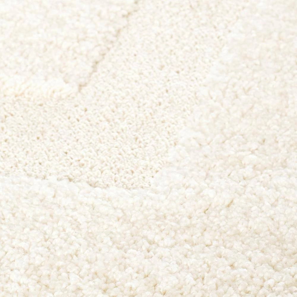 Florida Shag Cream 8 ft. x 10 ft. Border Area Rug by SAFAVIEH 8 Florida Shag Cream 8 ft. x 10 ft. Border Area Rug by SAFAVIEH - Image 8