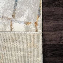 Gold Cream/Silver/Gold 7 ft. 10 in. x 10 ft. 10 in. Geometric Area Rug by Dynamic Rugs -SAFAVIEH Shop cream silver gold dynamic rugs area rugs gd9121354897 c3 1000