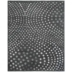 Soho Dark Gray 10 ft. x 14 ft. Geometric Area Rug by SAFAVIEH