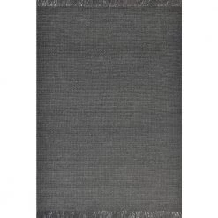 Izzy Dark Grey 8 ft. x 10 ft. Solid Color Area Rug by Dynamic Rugs