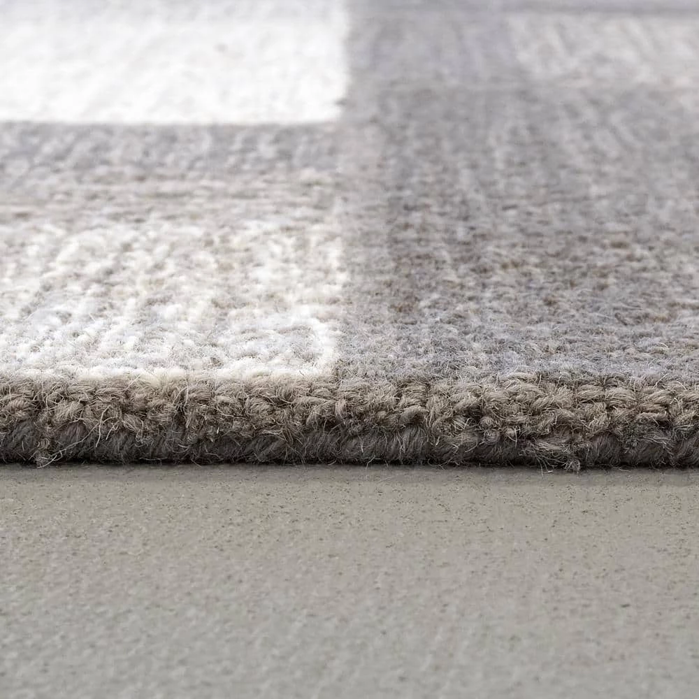 Graphite Dark Grey/Ivory 8 ft. x 10 ft. Abstract Area Rug by Dynamic Rugs 4 Graphite Dark Grey/Ivory 8 ft. x 10 ft. Abstract Area Rug by Dynamic Rugs - Image 4