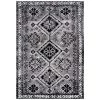 Vintage Hamadan Gray/Black 9 ft. x 12 ft. Border Geometric Area Rug by SAFAVIEH
